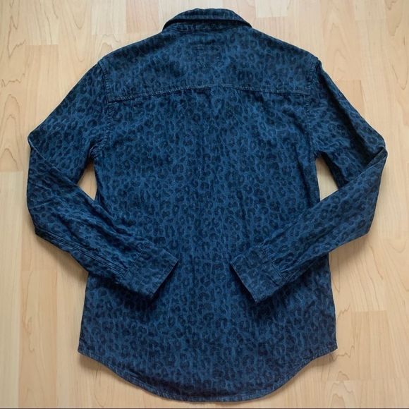 Blue Printed Tna Button Up - Picture 2 of 8